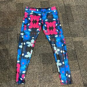 Lularoe Flower Print Large leggings